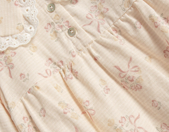 Darling bow lace dress
