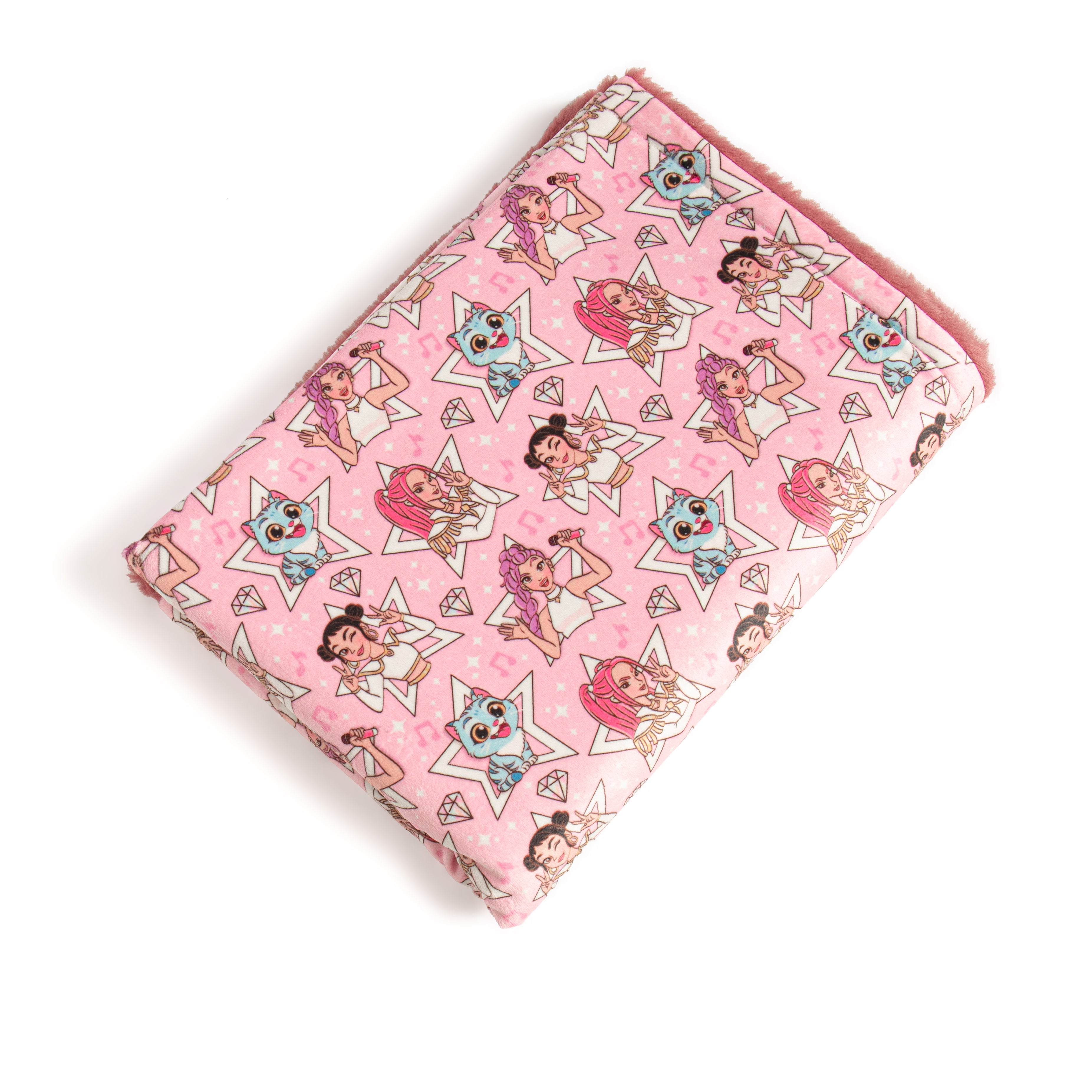 Girl hunter blanket
