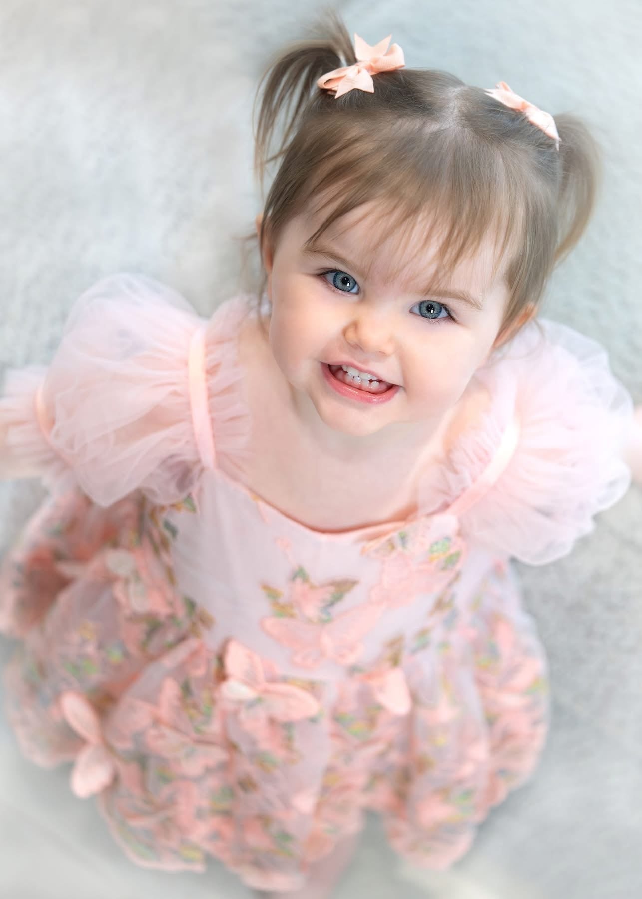 Butterfly kisses romper (pink)