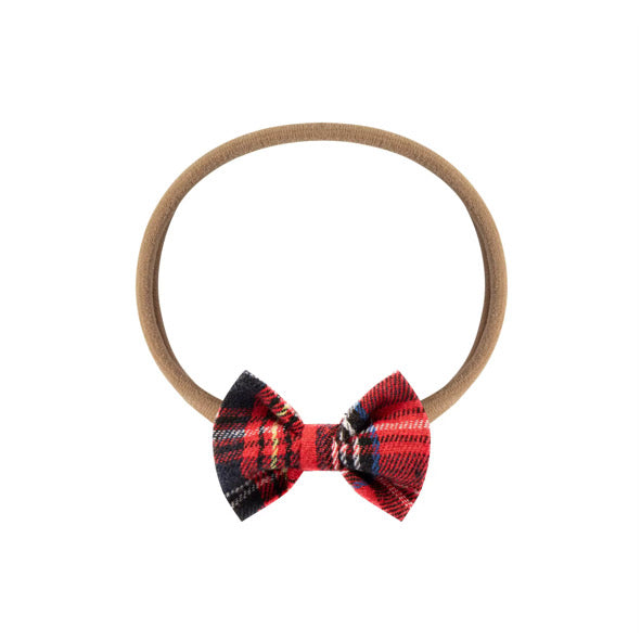 Tartan tulle hair accessory