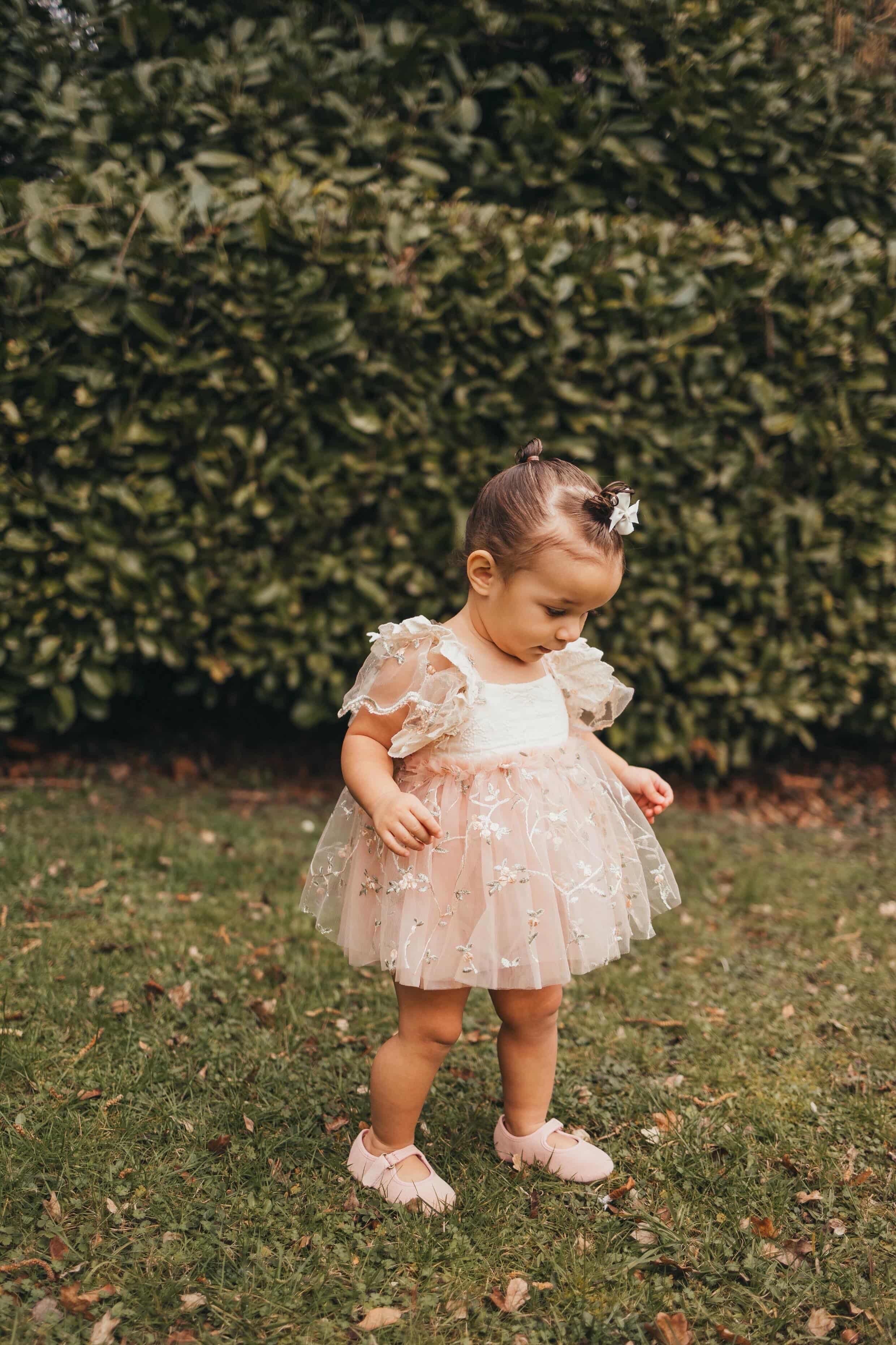 Tear drop lace tie back romper