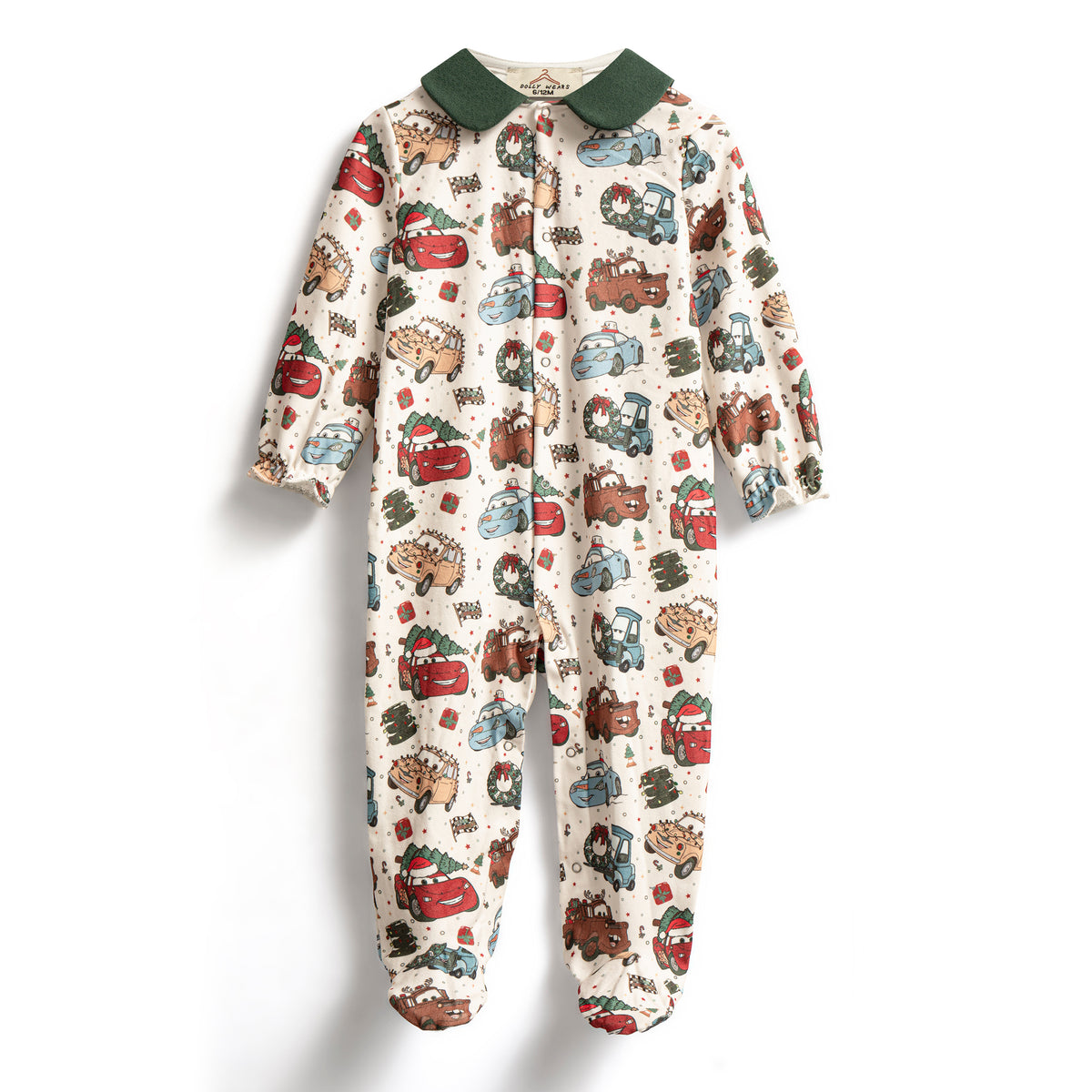 Cars Christmas sleepsuit