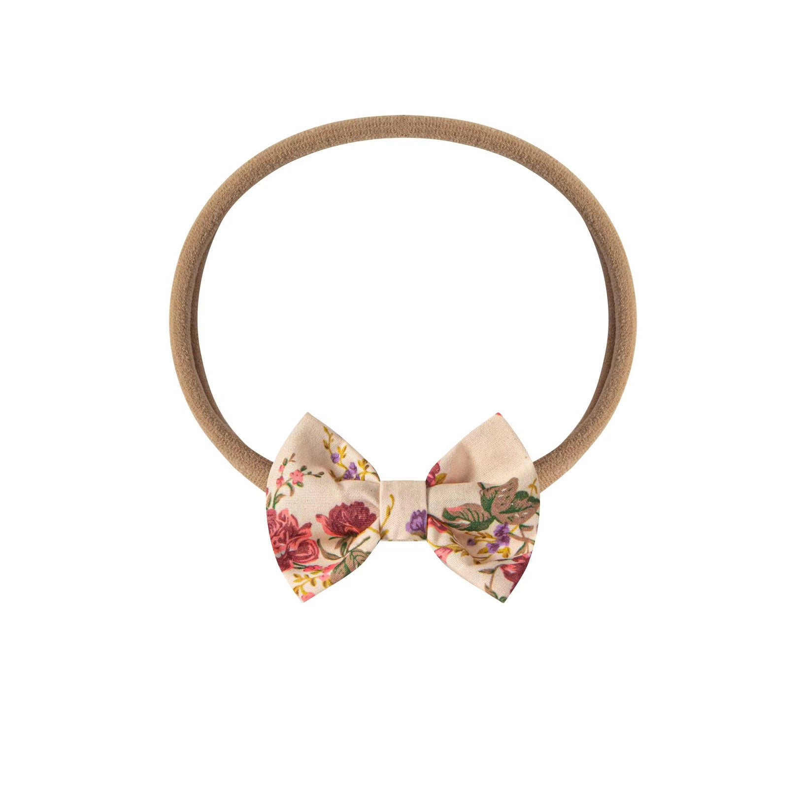 Vintage woodland rose hair accessories