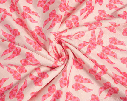 Bows & hearts fleece blanket