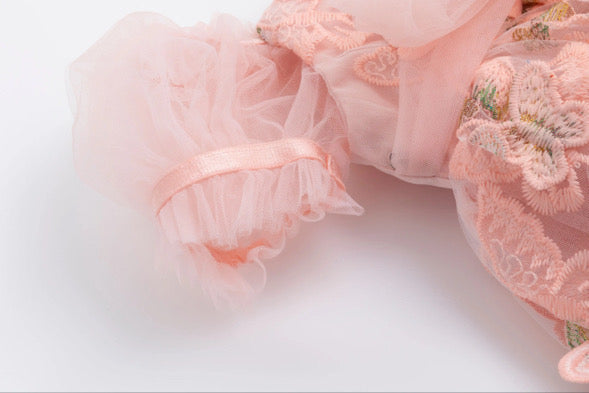 Butterfly kisses romper (pink)