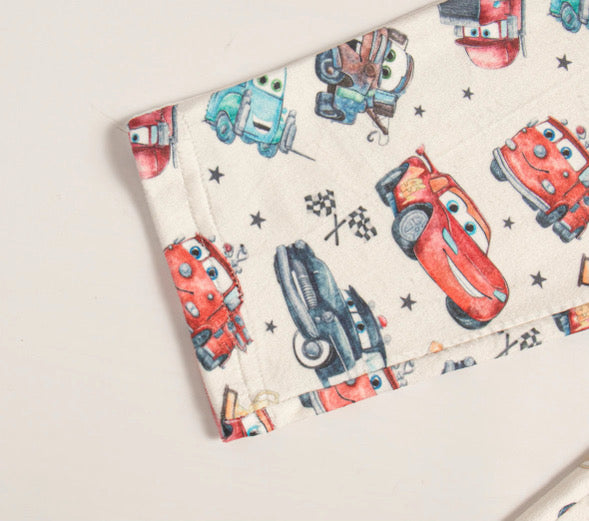 Car friends buttoned pyjamas