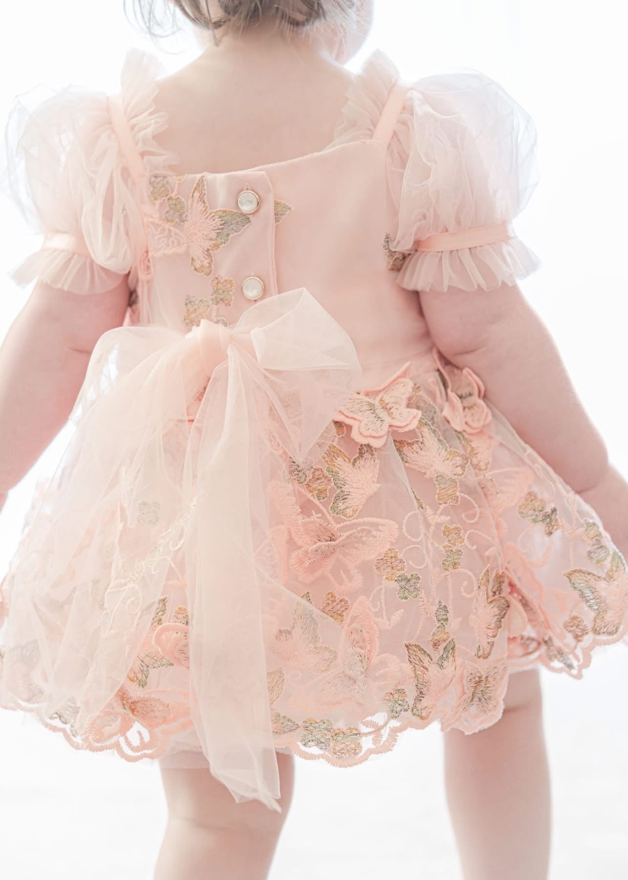 Butterfly kisses romper (pink)