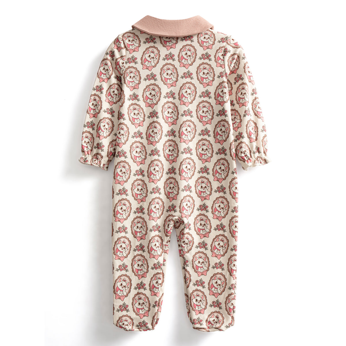 Pink kitty sleepsuit