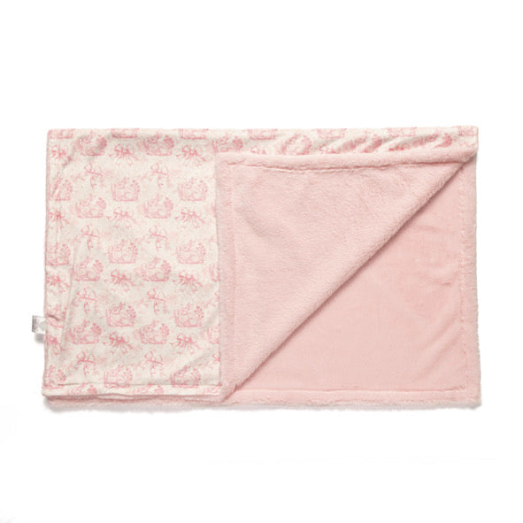 Bunny blossom blanket