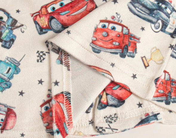 Car friends buttoned pyjamas