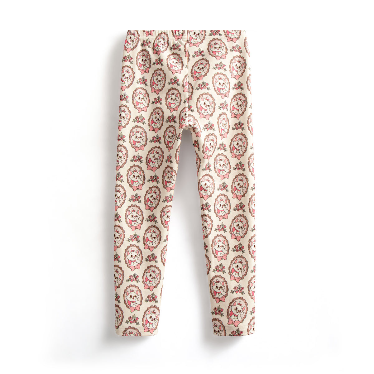 Pink kitty leggings