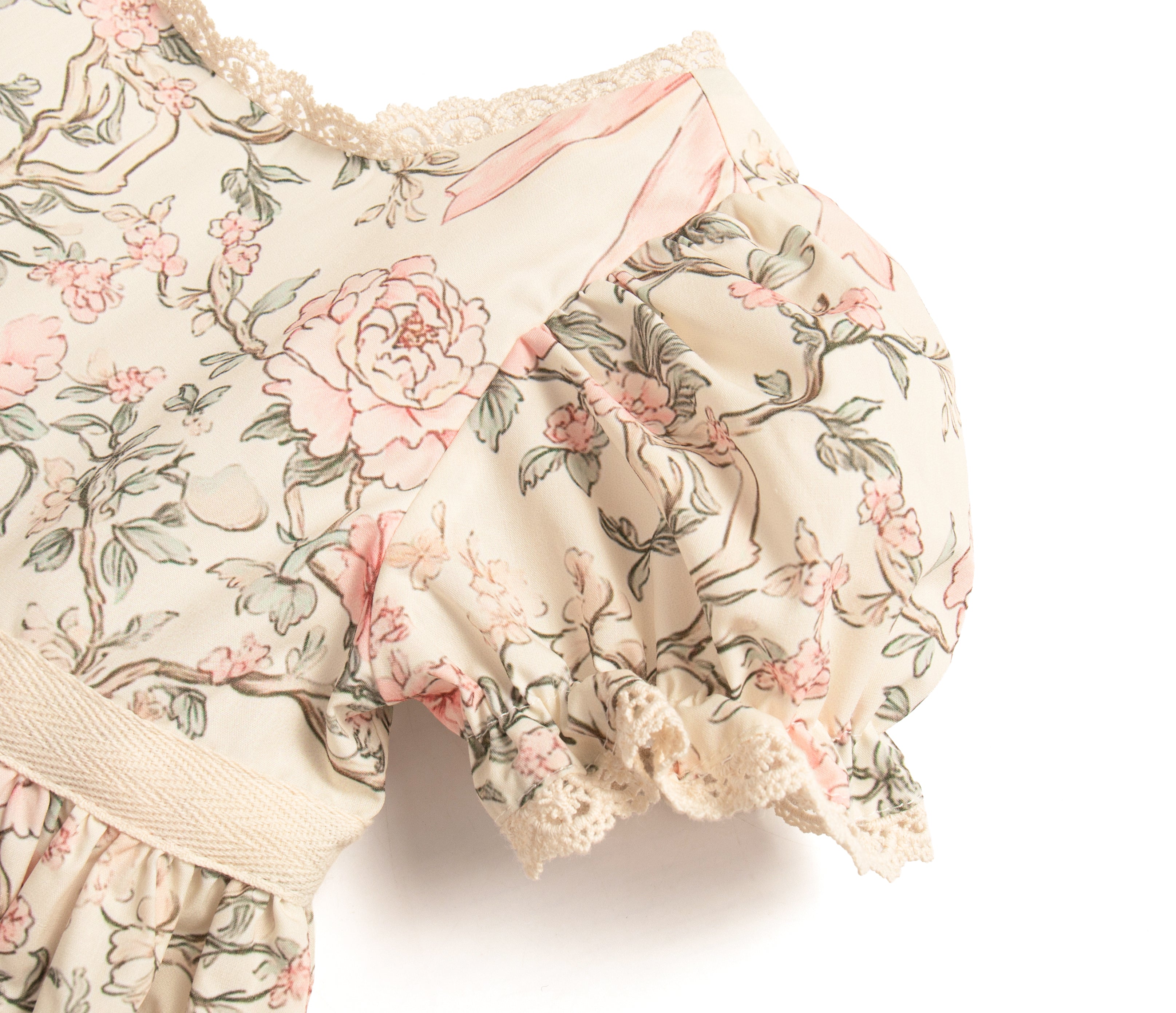 Vintage bow garden dress