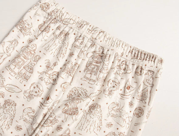 Ocean princess buttoned pyjamas
