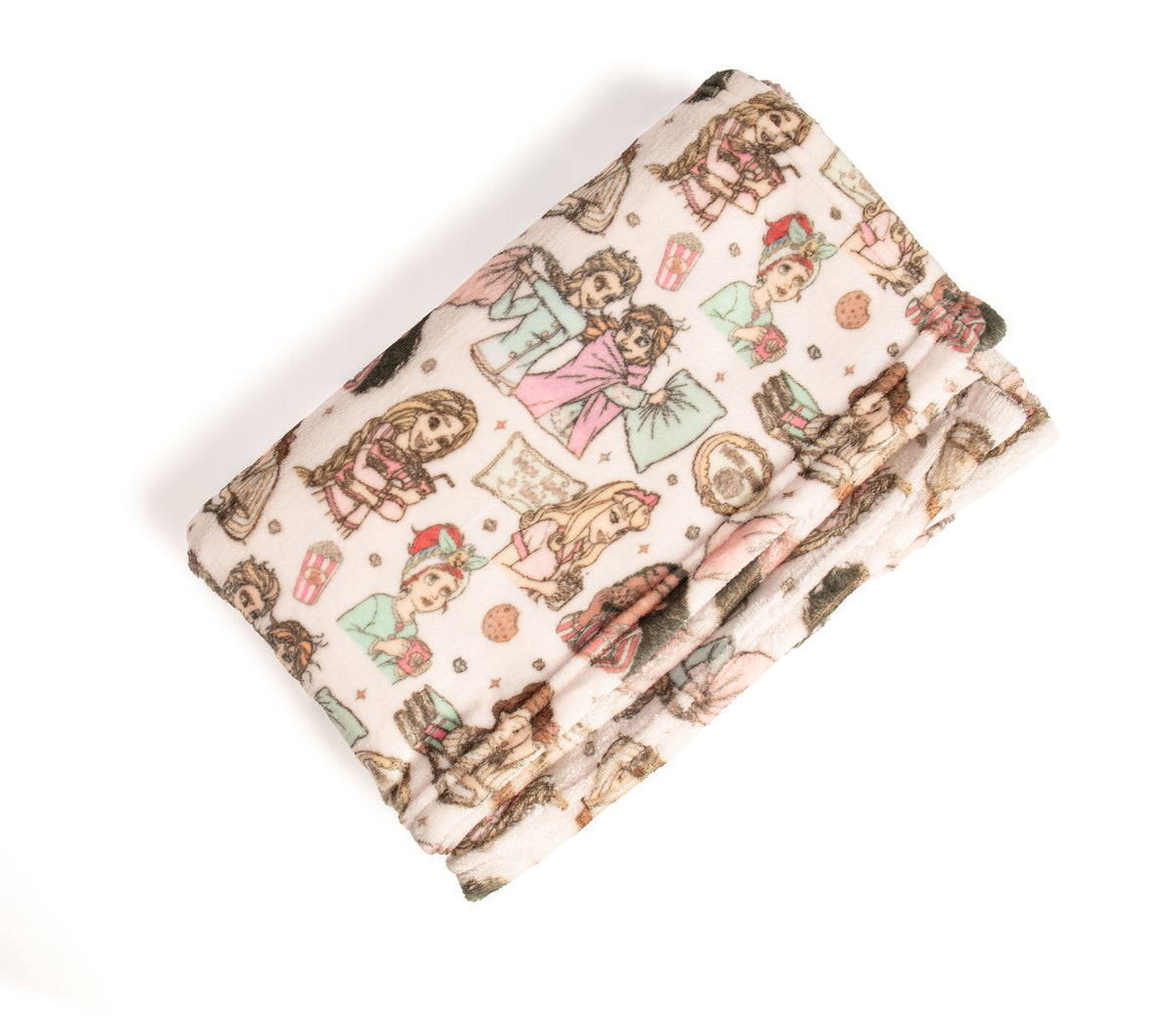 Princess sleepover blanket