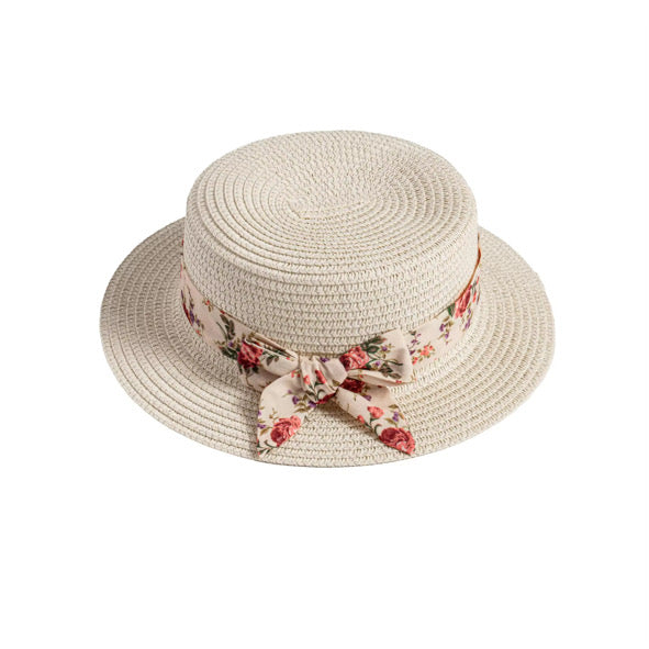 Vintage woodland rose hat