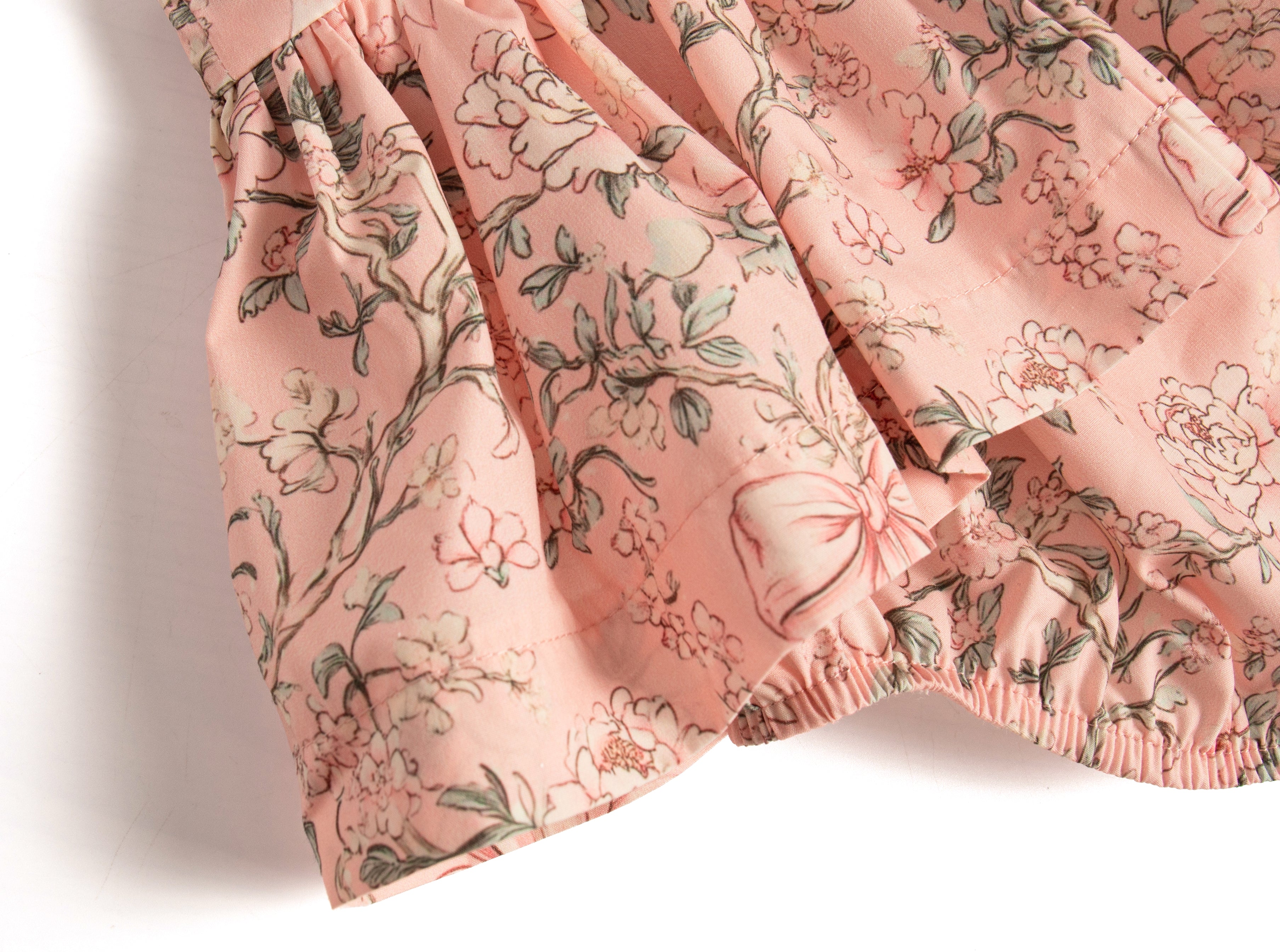 Rose meadow romper