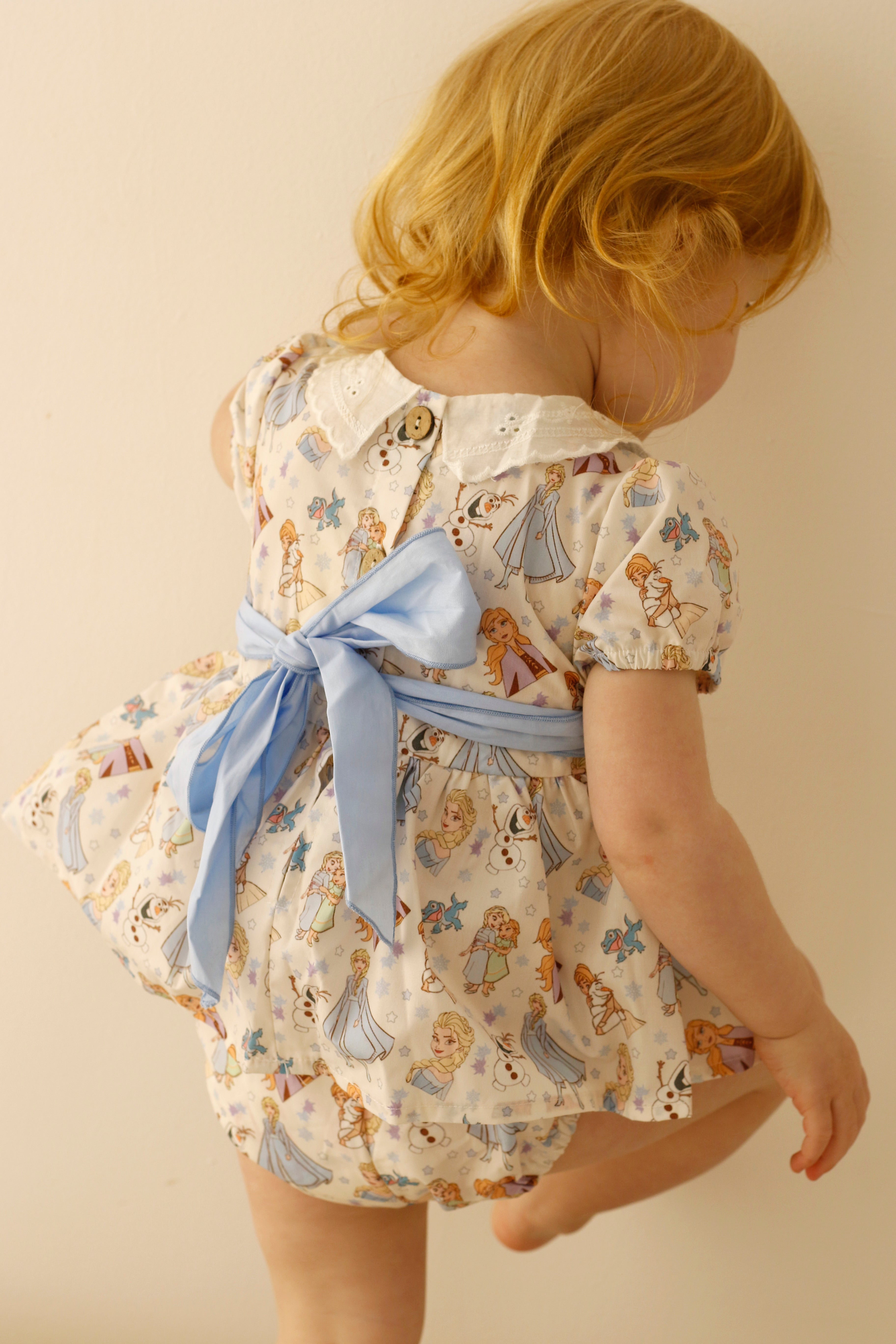Let it go tie back romper