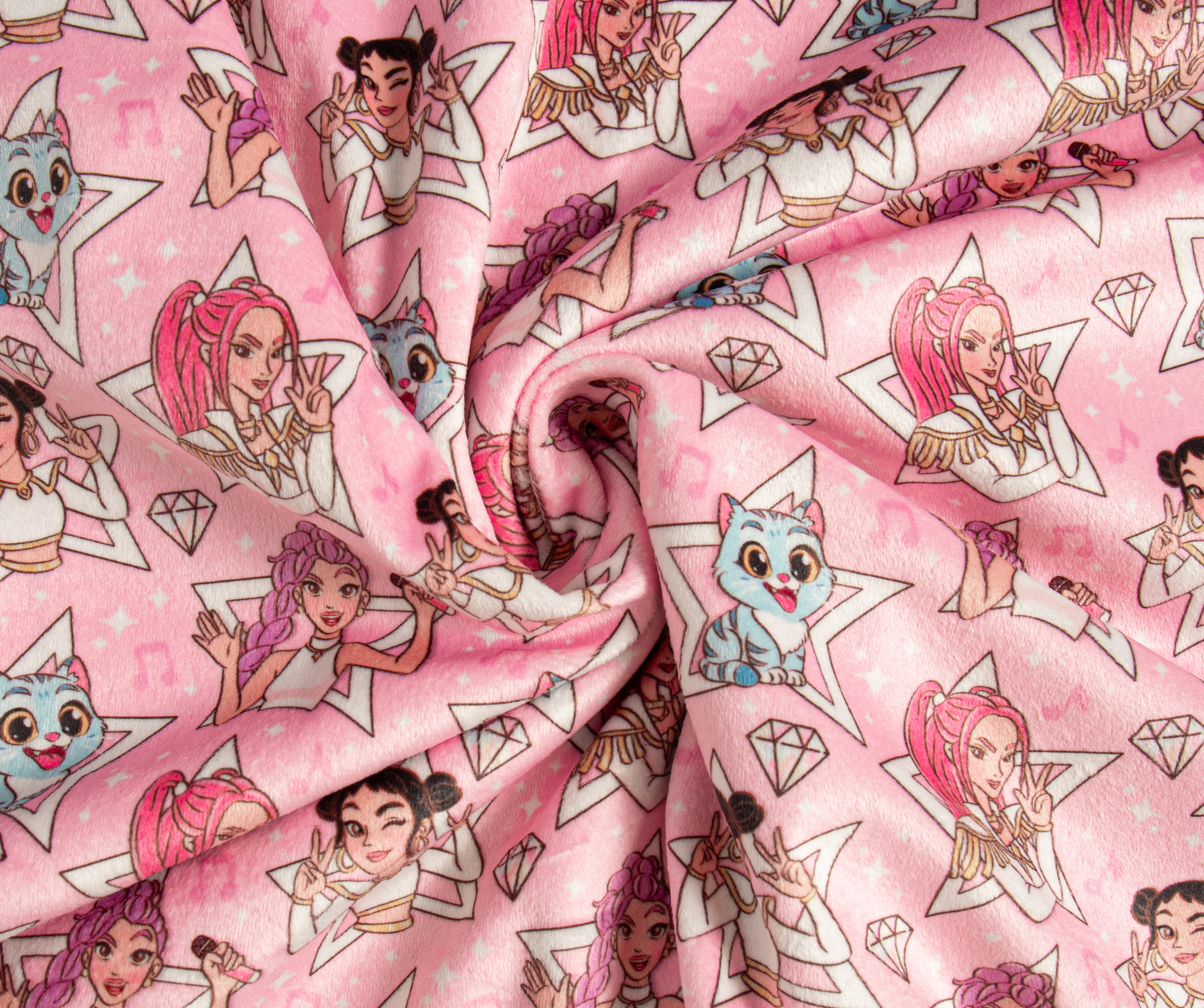 Girl hunter blanket