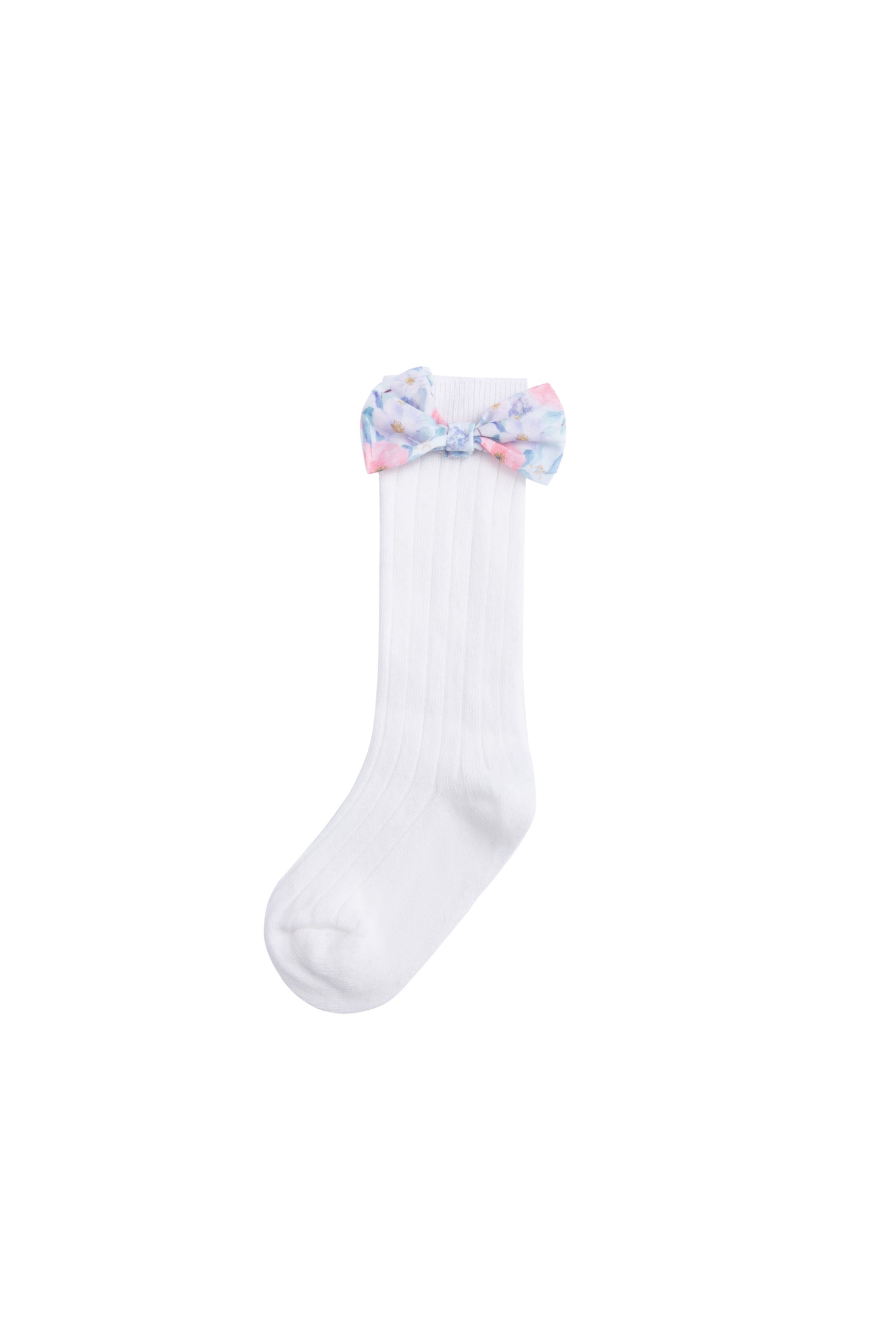 Matching bow socks