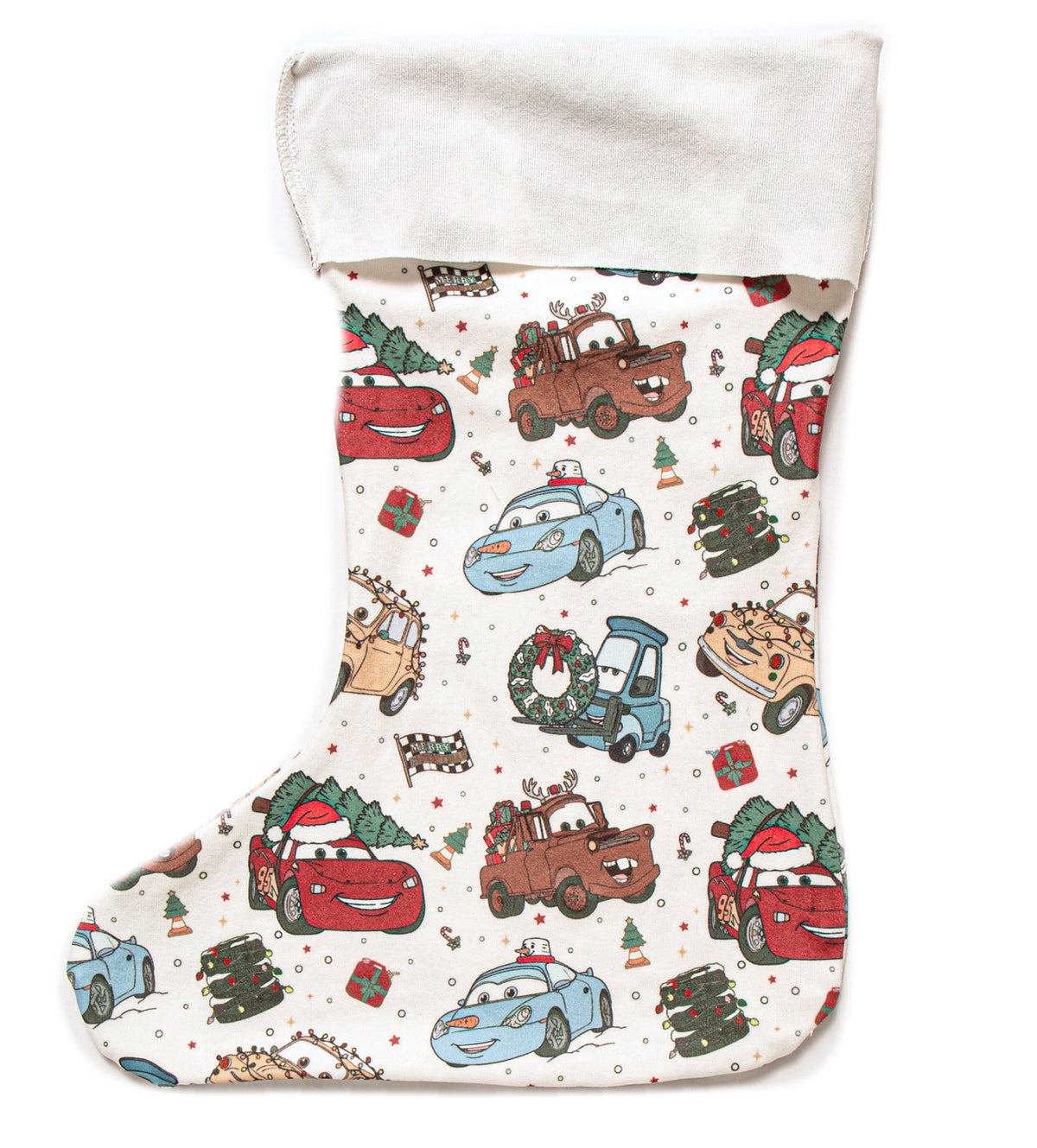Cars Christmas stocking