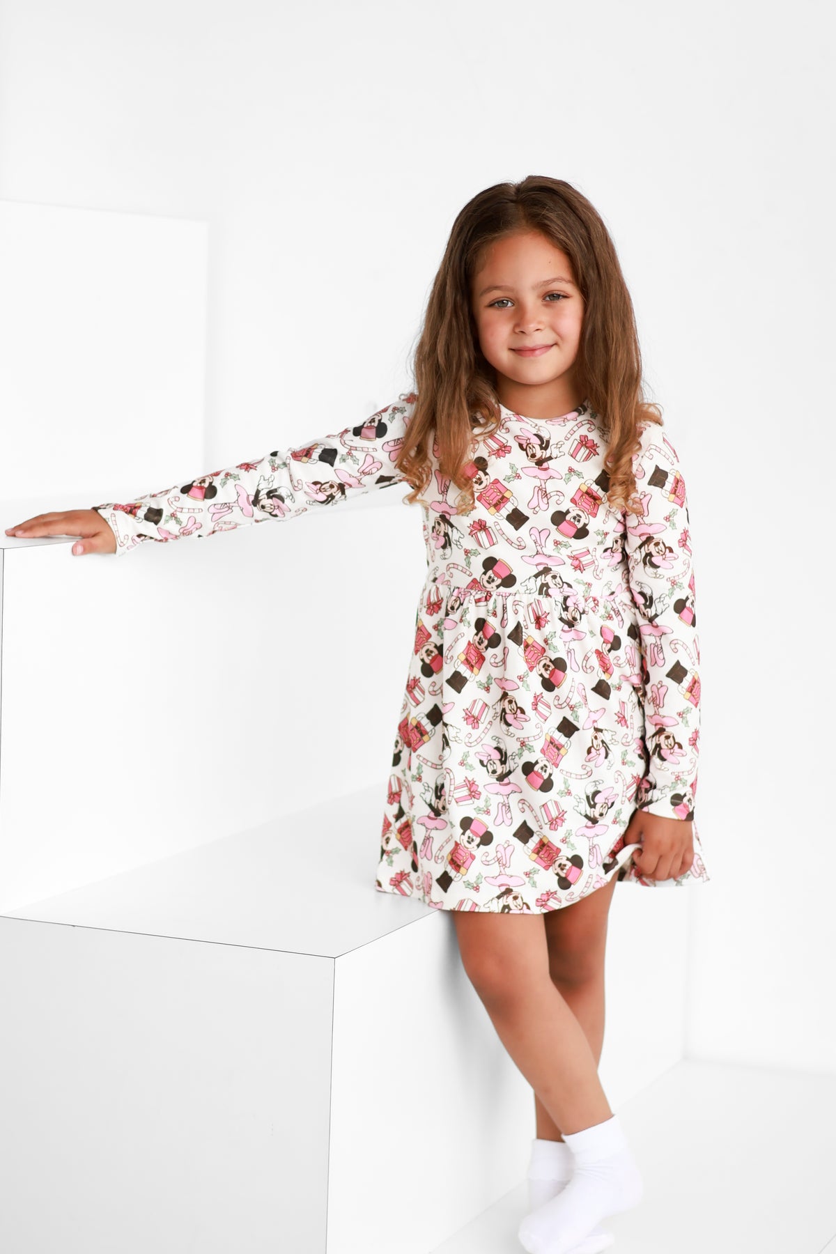 Girl mouse Christmas essential dress