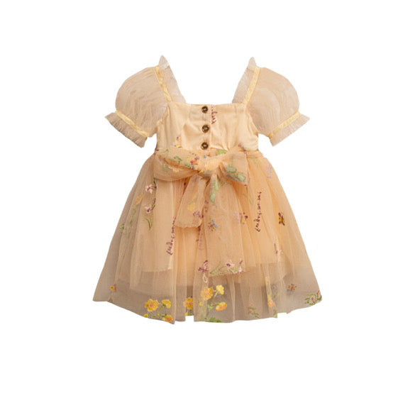 Floral daise tulle dress