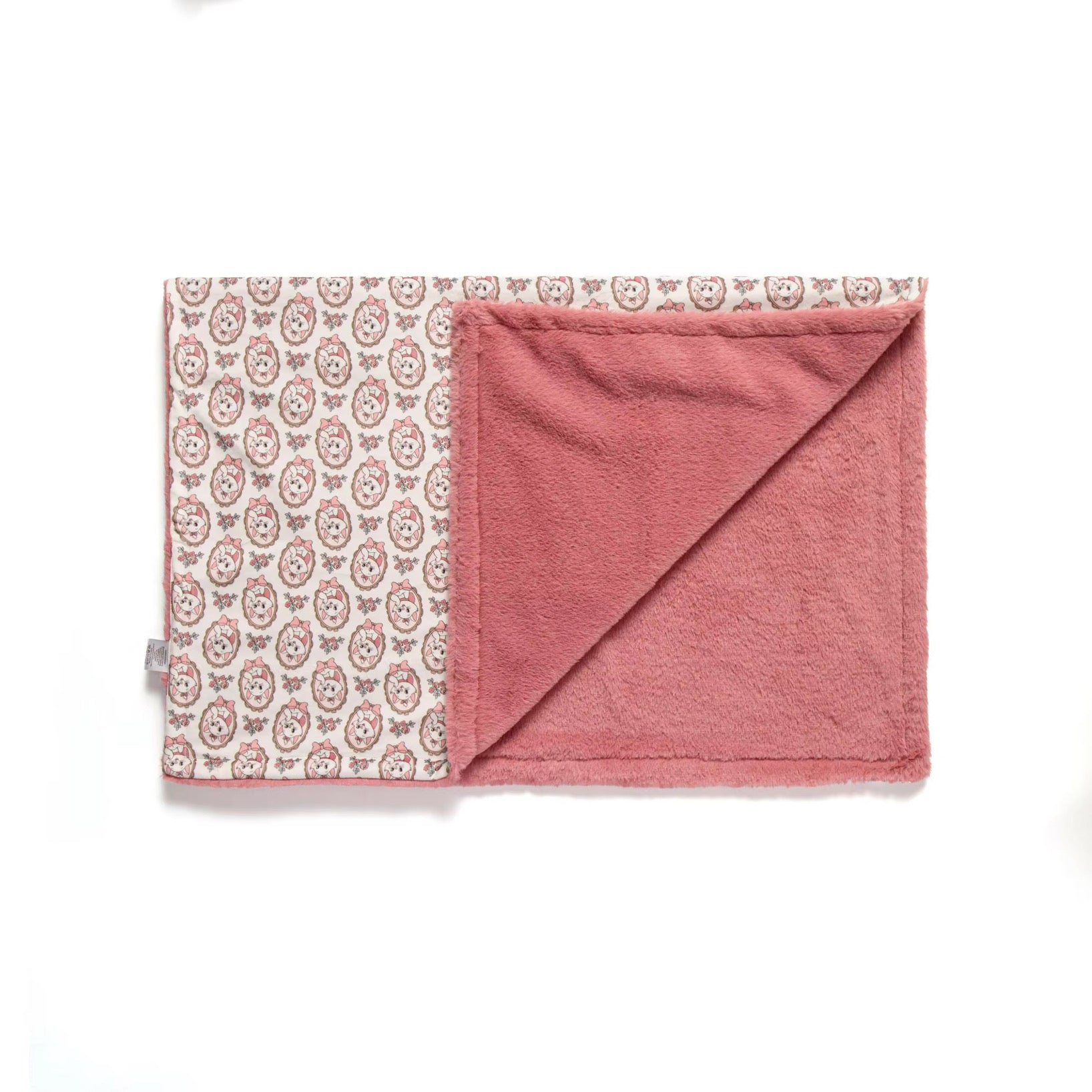Pink kitty blanket