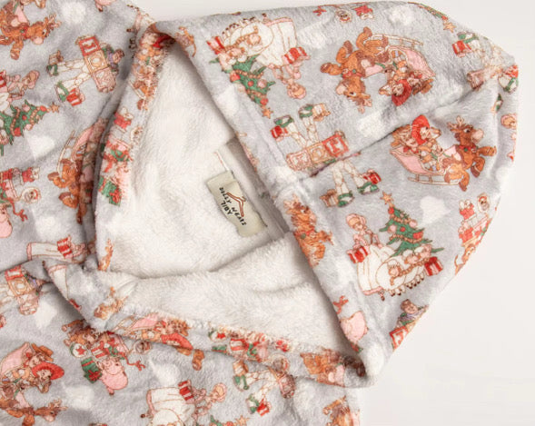 Toy gang Christmas dressing gown