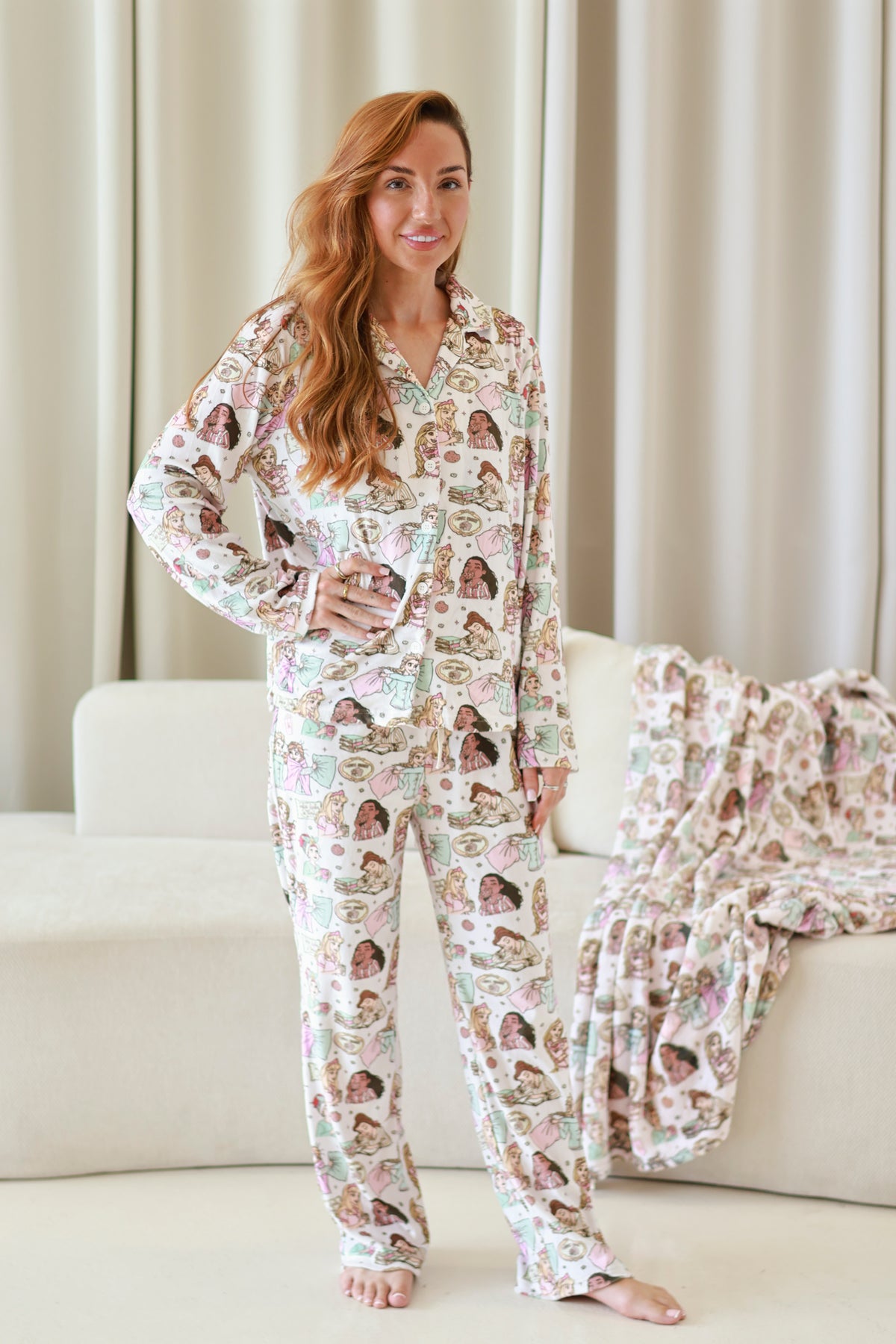 Princess sleepover women’s pyjamas