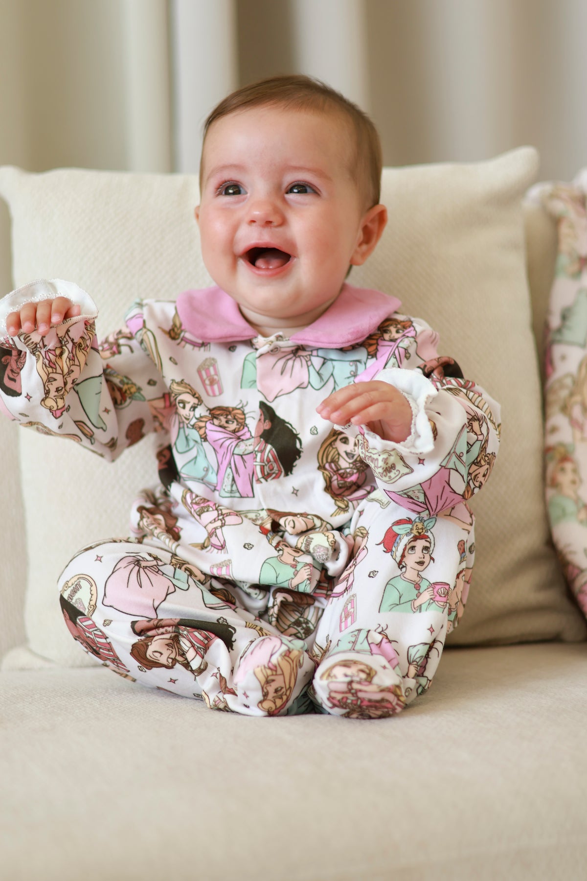 Princess sleepover sleepsuit