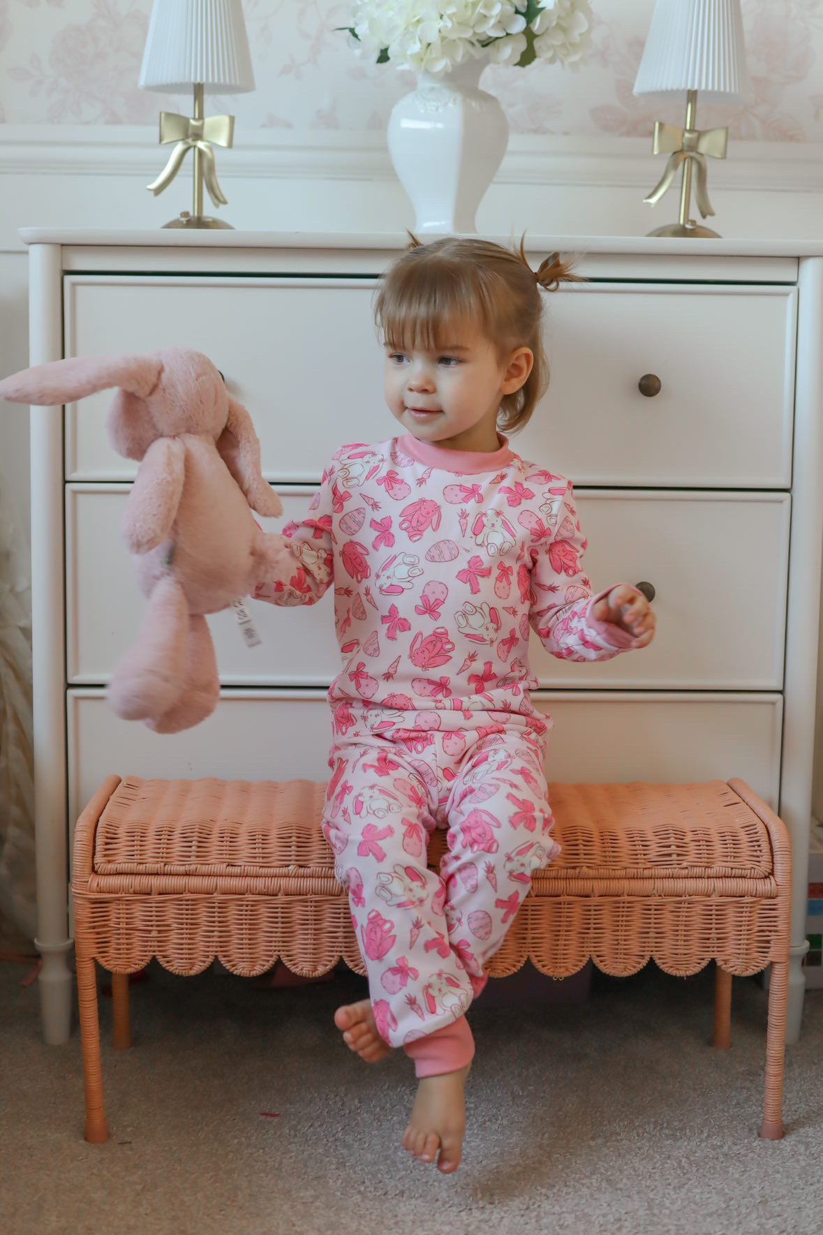 Jelly bunny Easter pyjamas