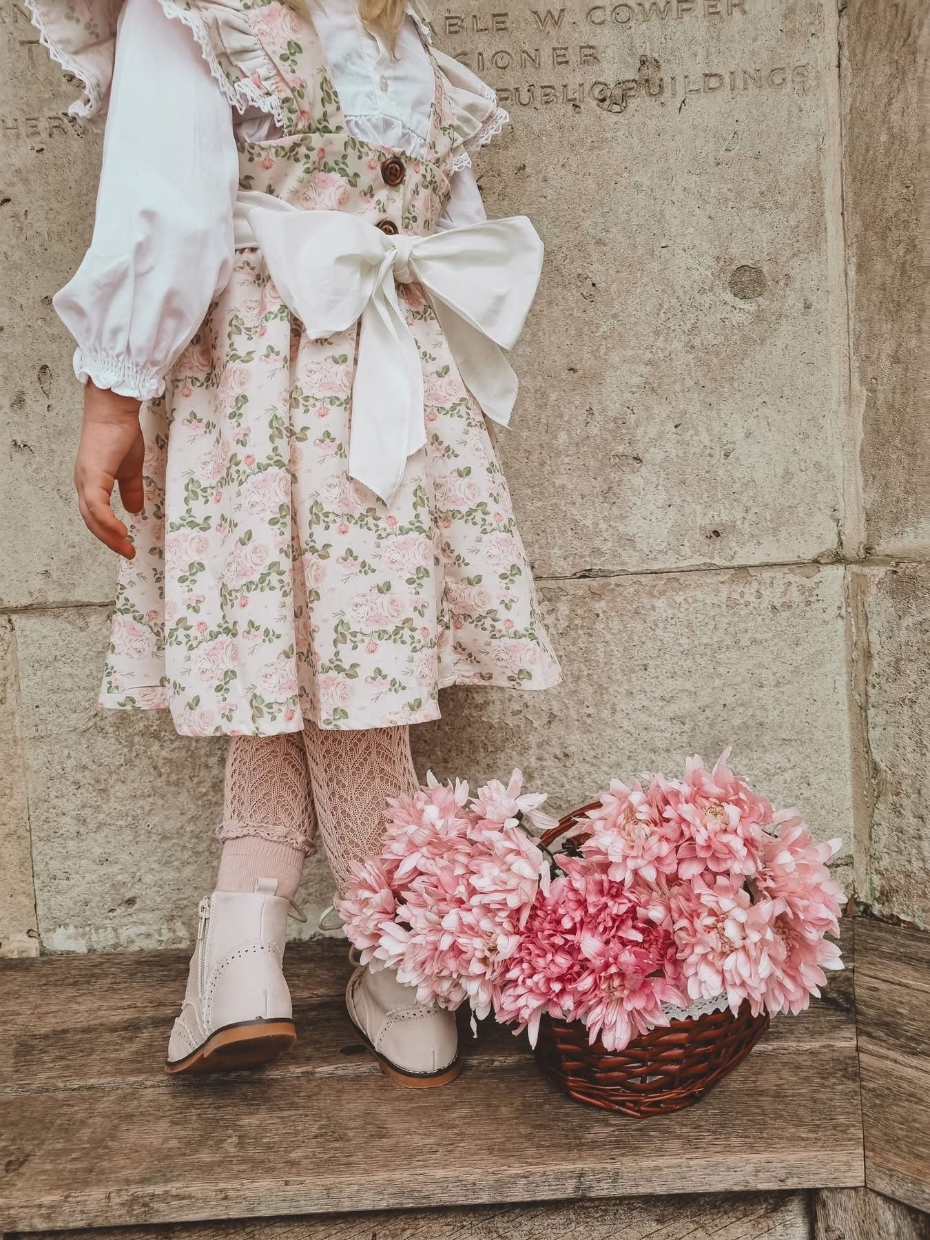 Florrie tie back dress
