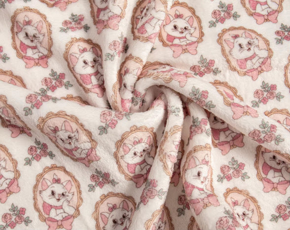 Pink kitty dressing gown