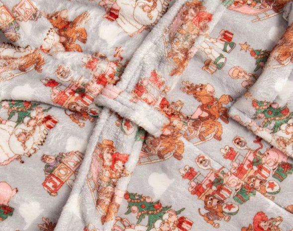 Toy gang Christmas dressing gown