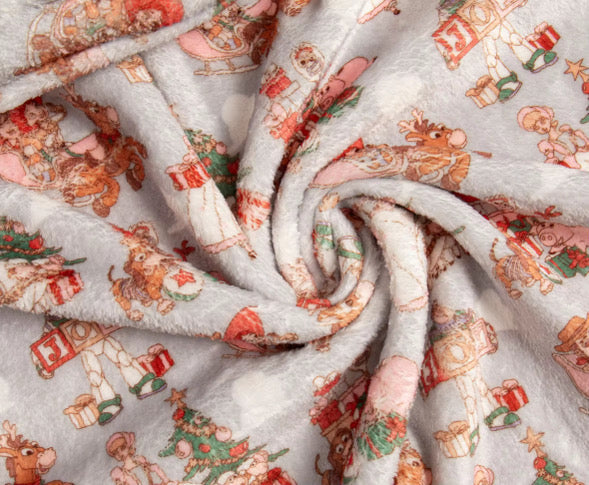 Toy gang Christmas dressing gown