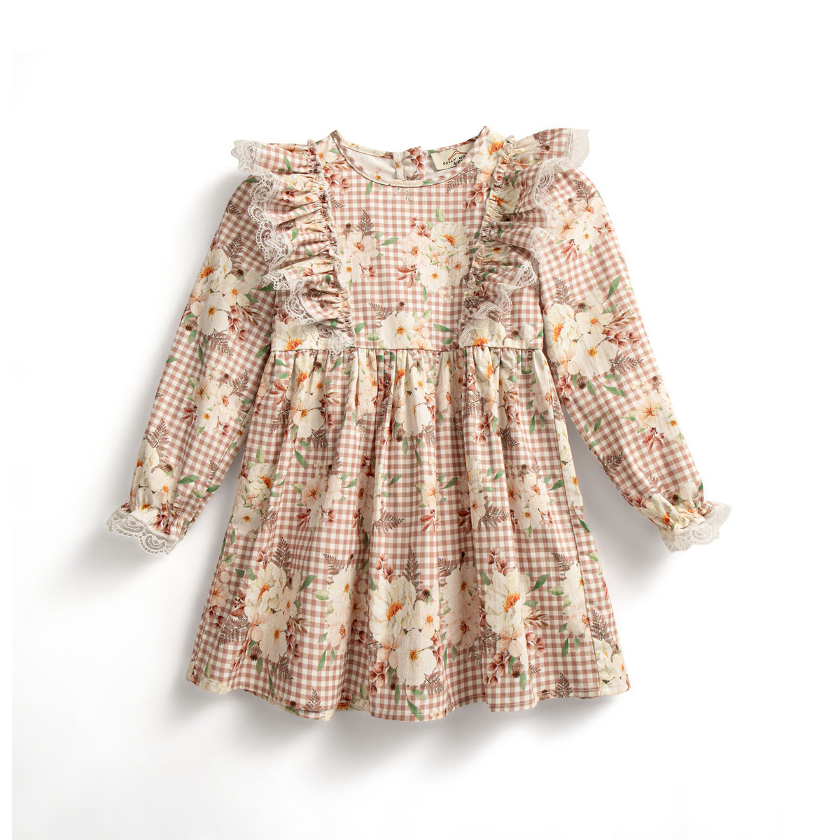 Gingham fields dress
