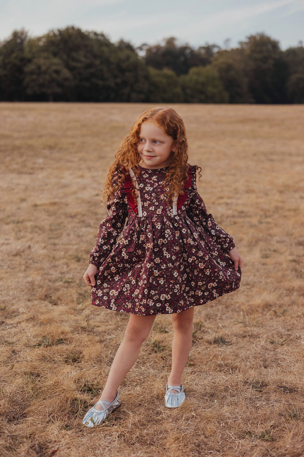 Mulberry tie back dress (coming soon)