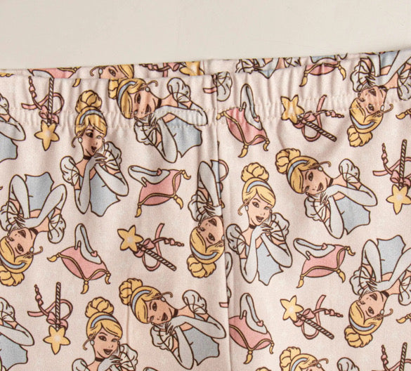 Glass slipper princess inspired leggings