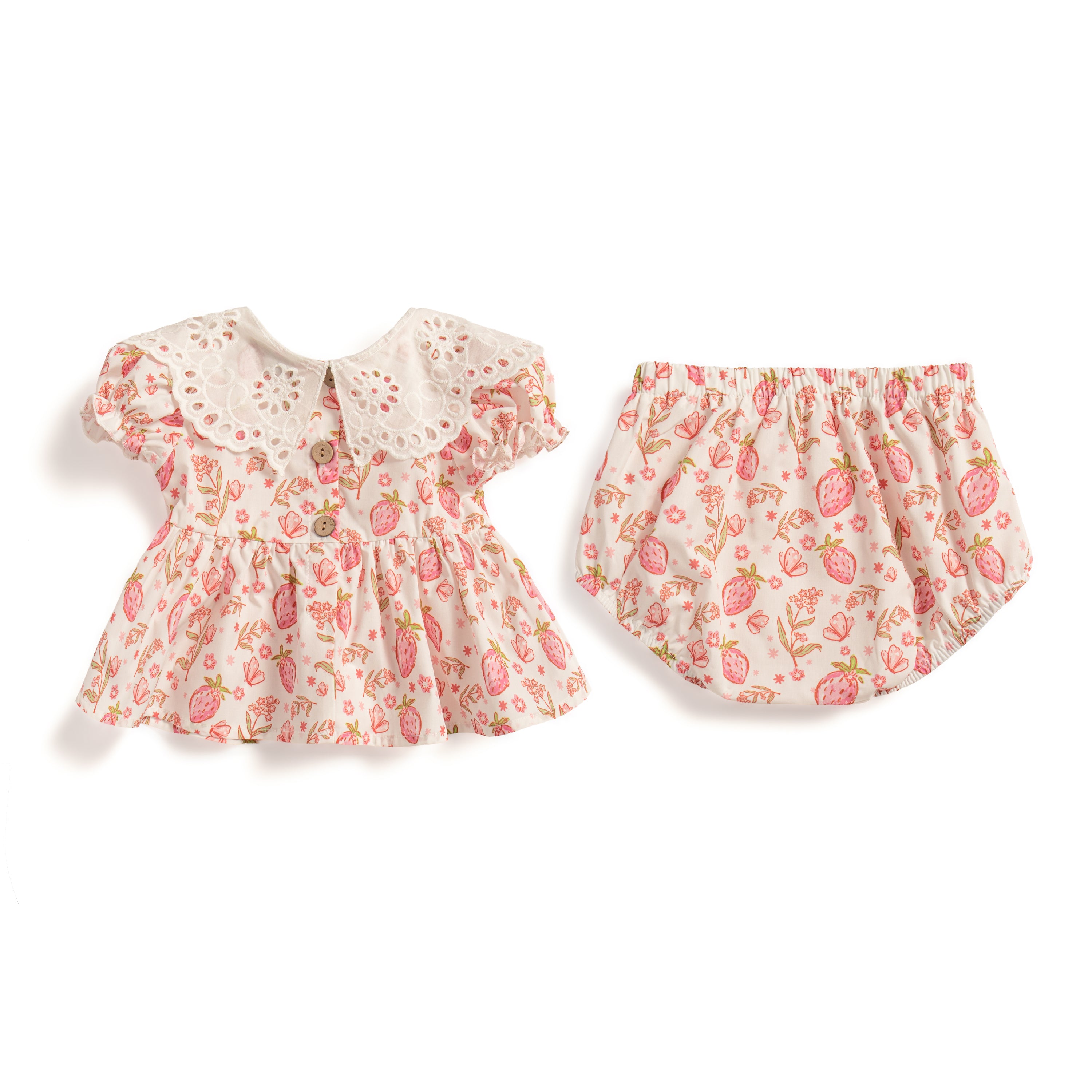 Strawberry bloom two piece