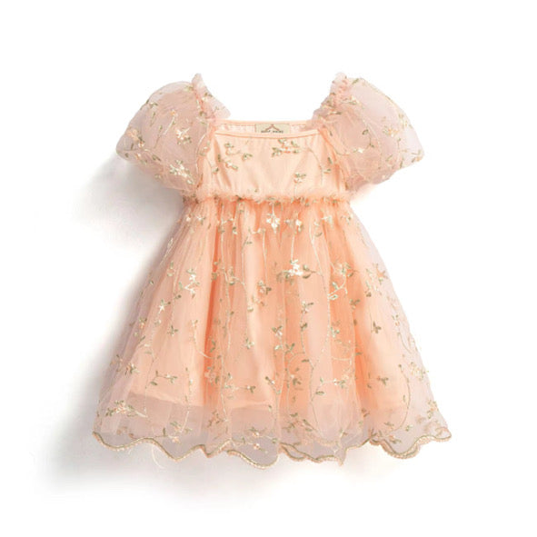 Tear drop lace dress