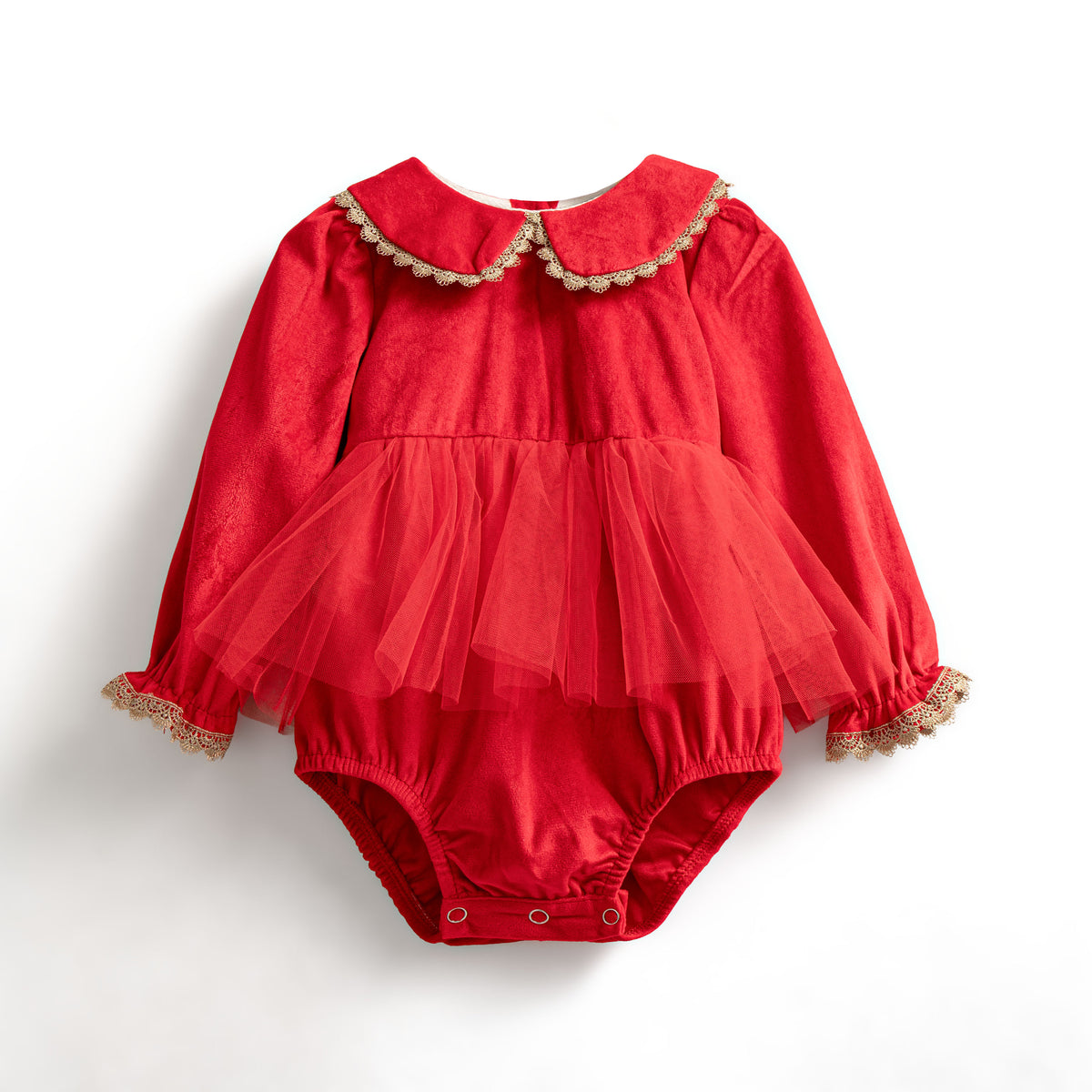 Scarlett Noel tie back tutu romper (coming soon)
