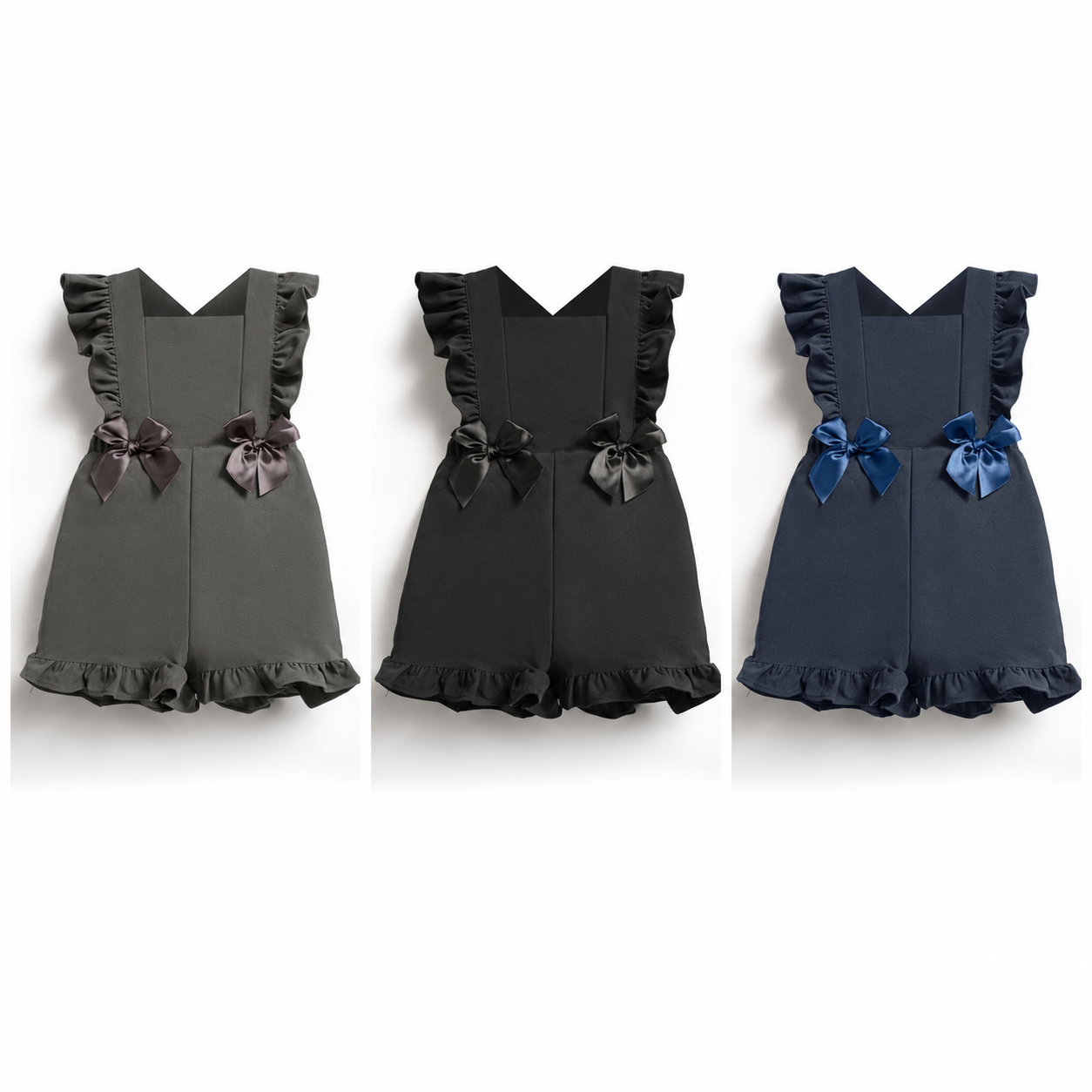 School bow playsuit