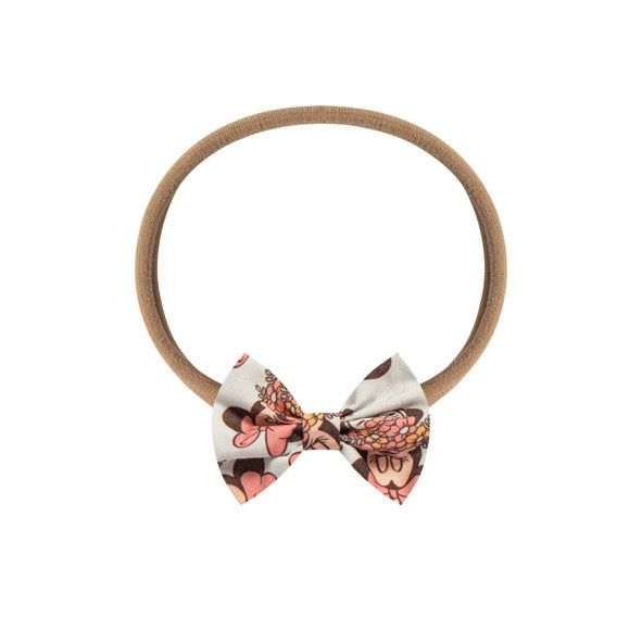 Flower mouse hair accessory
