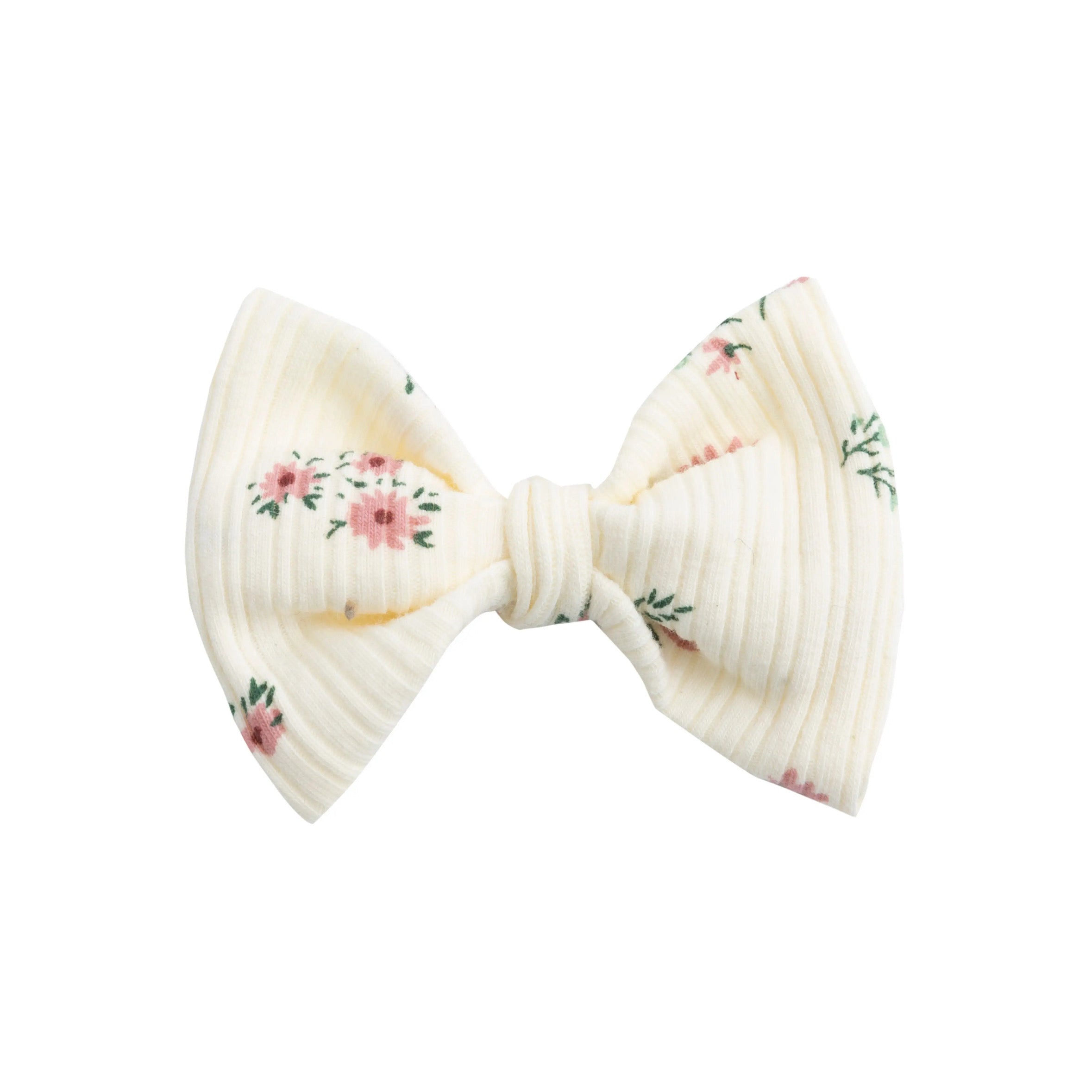 Ivory floral hair accessories