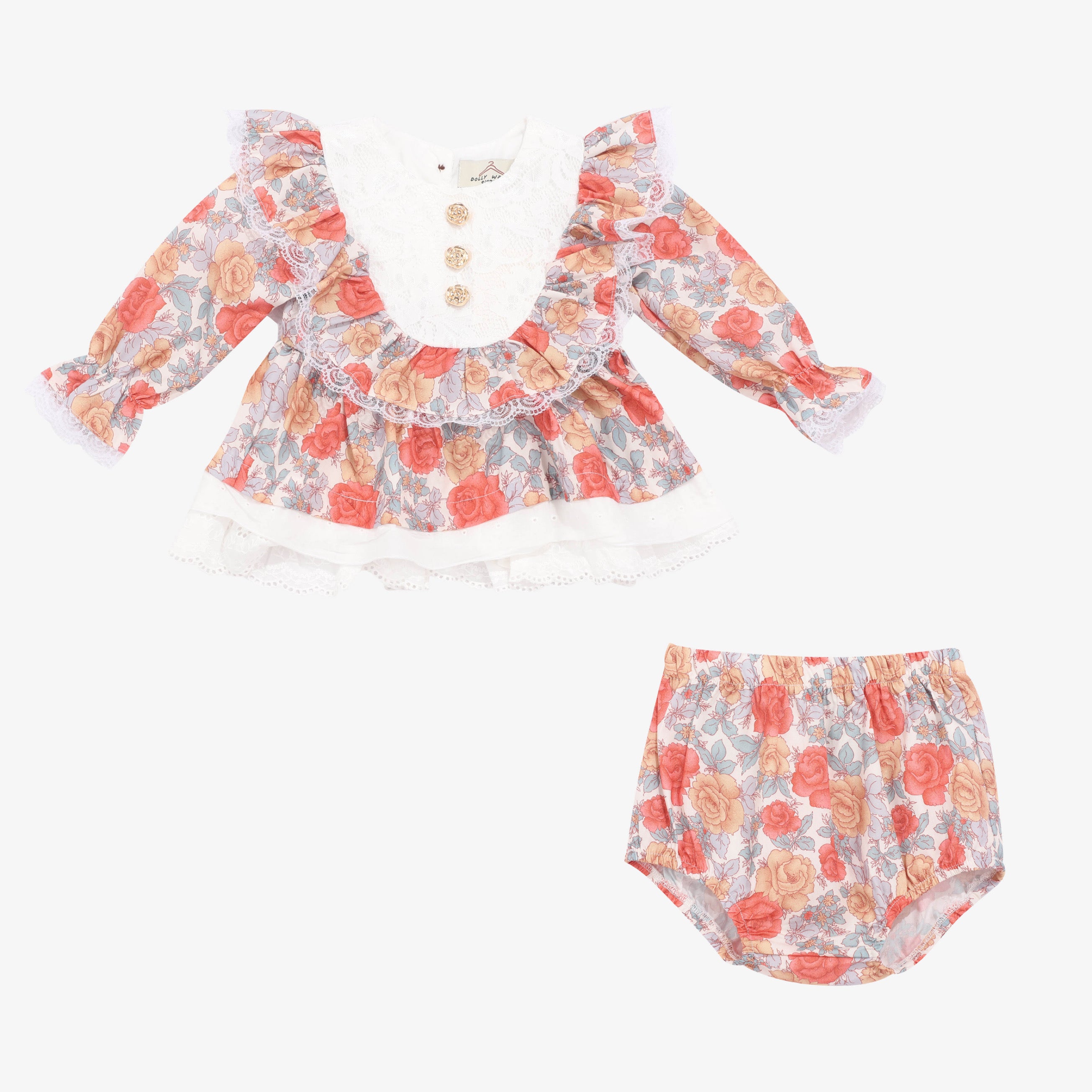 Sophia buttoned Limited addition two piece