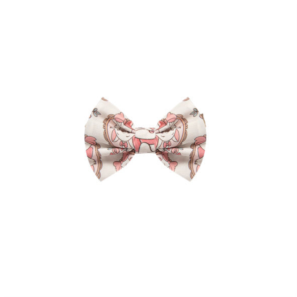 Pink kitty hair accessory