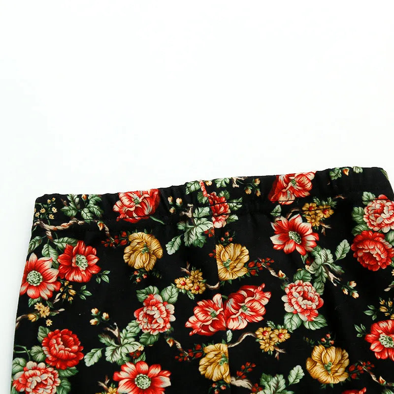 Blossoming rose leggings