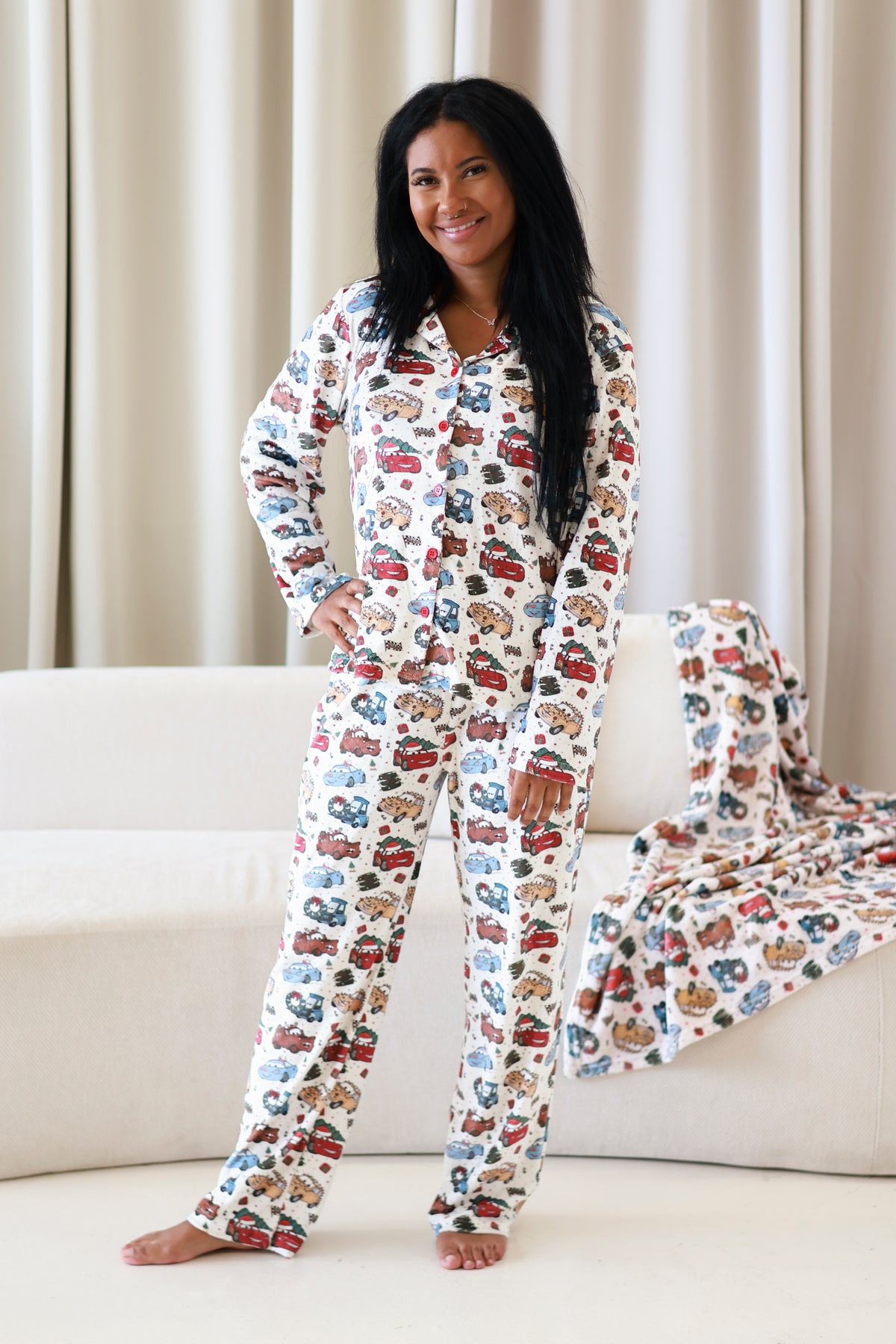 Cars Christmas women’s pyjamas