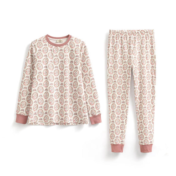 Pink kitty adult pyjamas