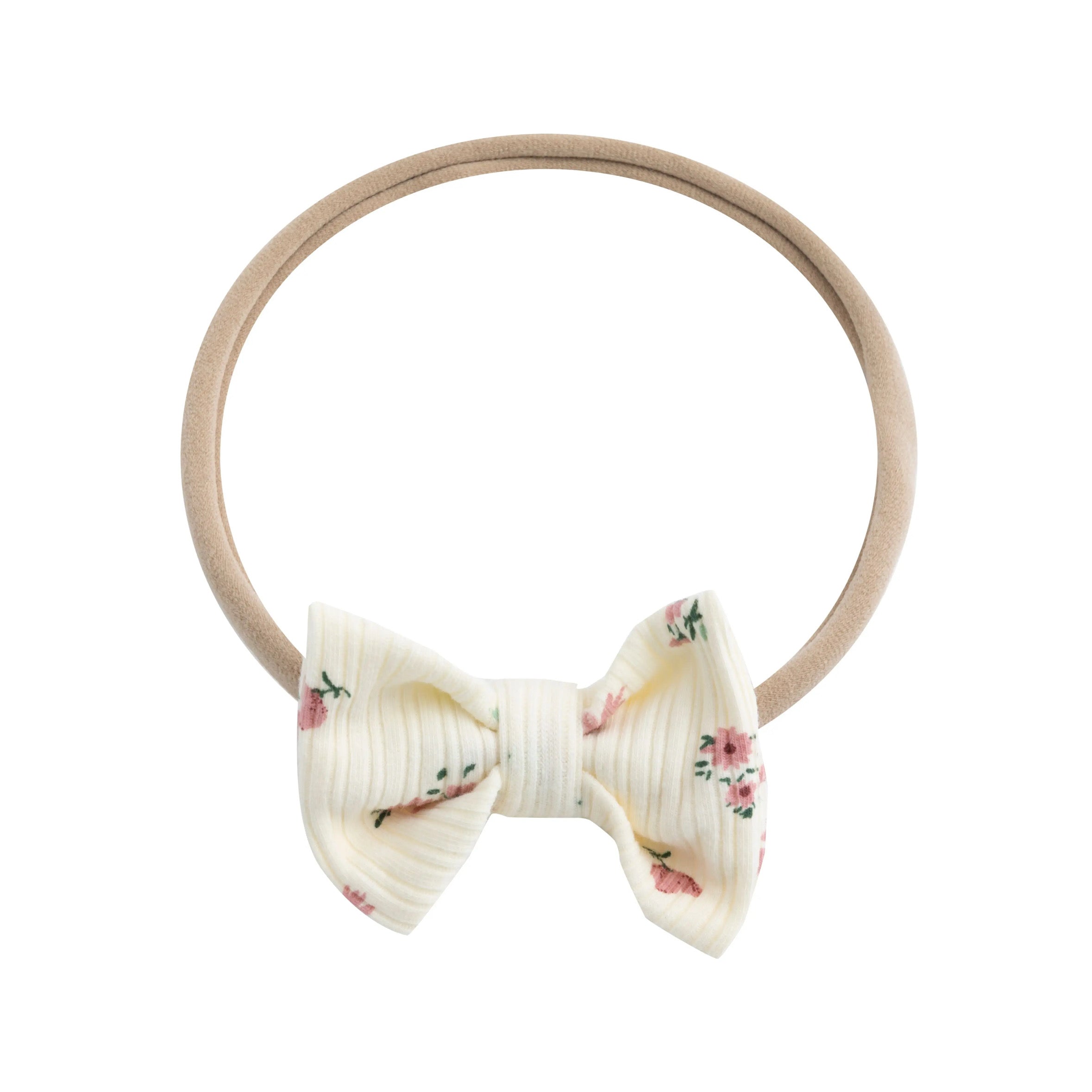 Ivory floral hair accessories